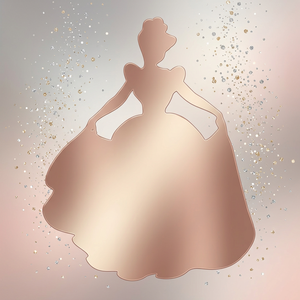 Glass Slipper Princess character — professional photograph coming soon